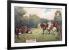 Cassivellaunus Surrenders to Julius Caesar, 54 Bc-null-Framed Giclee Print