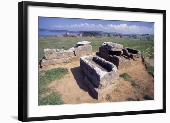 Cassone Tombs-null-Framed Giclee Print