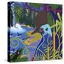 Cassowary In The Rainforest-Cindy Wider-Stretched Canvas
