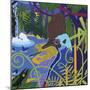 Cassowary In The Rainforest-Cindy Wider-Mounted Giclee Print