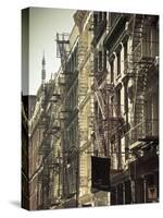 Cast Iron Architecture, Greene Street, Soho, Manhattan, New York City, USA-Jon Arnold-Stretched Canvas
