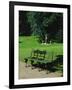 Cast Iron Bench and Fountain-Karl Friedrich Schinkel-Framed Giclee Print