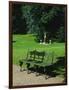 Cast Iron Bench and Fountain-Karl Friedrich Schinkel-Framed Giclee Print