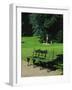 Cast Iron Bench and Fountain-Karl Friedrich Schinkel-Framed Giclee Print