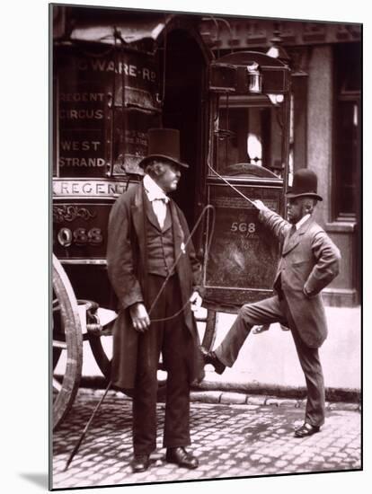 Cast Iron Billy from Street Life in London-John Thomson-Mounted Giclee Print