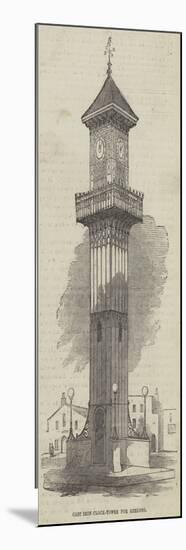 Cast Iron Clock-Tower for Geelong-null-Mounted Giclee Print