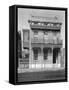 Cast iron grillwork house near Lee Circle on Saint Charles Avenue, New Orleans, Louisiana, 1936-Walker Evans-Framed Stretched Canvas