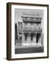 Cast iron grillwork house near Lee Circle on Saint Charles Avenue, New Orleans, Louisiana, 1936-Walker Evans-Framed Photographic Print