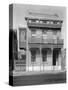 Cast iron grillwork house near Lee Circle on Saint Charles Avenue, New Orleans, Louisiana, 1936-Walker Evans-Stretched Canvas