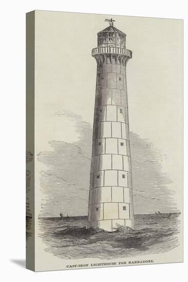 Cast-Iron Lighthouse for Barbadoes-null-Stretched Canvas