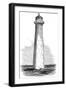 Cast Iron Lighthouse, Intended for Barbados, 1851-null-Framed Art Print