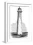 Cast Iron Lighthouse, Intended for Barbados, 1851-null-Framed Art Print