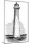 Cast Iron Lighthouse, Intended for Barbados, 1851-null-Mounted Art Print