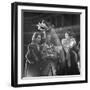 Cast Members Frederick Ashton and Robert Helpmann During a Dress Rehearsal of Ballet "Cinderella"-William Sumits-Framed Premium Photographic Print