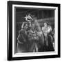 Cast Members Frederick Ashton and Robert Helpmann During a Dress Rehearsal of Ballet "Cinderella"-William Sumits-Framed Premium Photographic Print