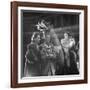 Cast Members Frederick Ashton and Robert Helpmann During a Dress Rehearsal of Ballet "Cinderella"-William Sumits-Framed Premium Photographic Print