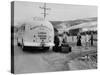 Cast Members of the Grand Ole Opry Loading onto a Bus During their Tour-Yale Joel-Stretched Canvas