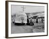 Cast Members of the Grand Ole Opry Loading onto a Bus During their Tour-Yale Joel-Framed Photographic Print