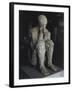 Cast of One of Victims of Eruption of Vesuvius in 79 Ad in Pompeii-null-Framed Giclee Print