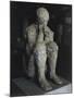 Cast of One of Victims of Eruption of Vesuvius in 79 Ad in Pompeii-null-Mounted Giclee Print