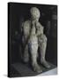 Cast of One of Victims of Eruption of Vesuvius in 79 Ad in Pompeii-null-Stretched Canvas