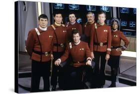Cast of Star Trek V: The Final Frontier, 1989 (photo)-null-Stretched Canvas