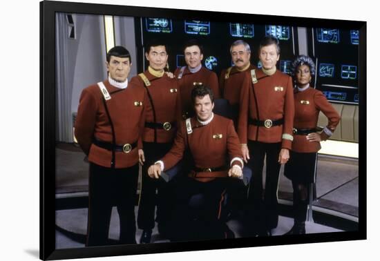 Cast of Star Trek V: The Final Frontier, 1989 (photo)-null-Framed Photo