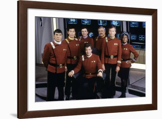 Cast of Star Trek V: The Final Frontier, 1989 (photo)-null-Framed Photo