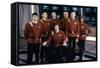 Cast of Star Trek V: The Final Frontier, 1989 (photo)-null-Framed Stretched Canvas