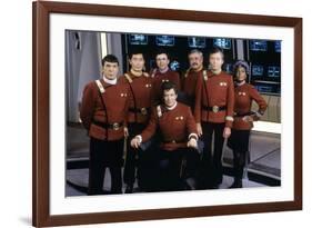 Cast of Star Trek V: The Final Frontier, 1989 (photo)-null-Framed Photo