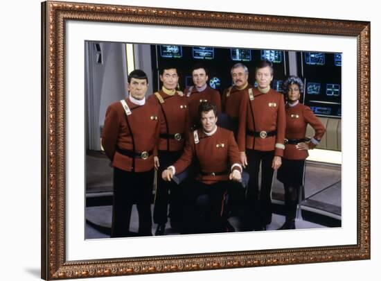 Cast of Star Trek V: The Final Frontier, 1989 (photo)-null-Framed Photo