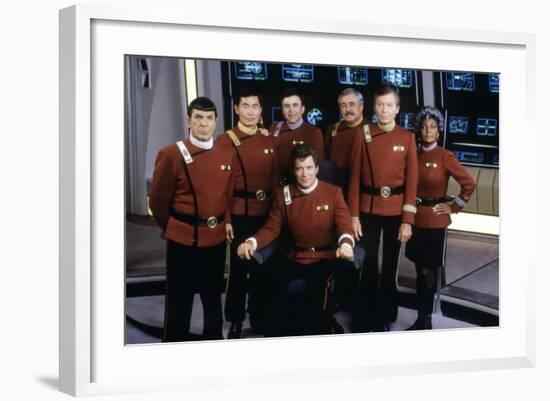 Cast of Star Trek V: The Final Frontier, 1989 (photo)-null-Framed Photo