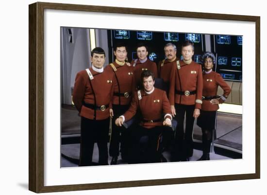 Cast of Star Trek V: The Final Frontier, 1989 (photo)-null-Framed Photo