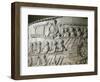 Cast of the Trajan's Column, Detail: Relief of Roman Fleet across the Adriatic Sea-null-Framed Giclee Print