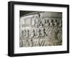 Cast of the Trajan's Column, Detail: Relief of Roman Fleet across the Adriatic Sea-null-Framed Giclee Print