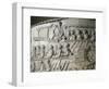 Cast of the Trajan's Column, Detail: Relief of Roman Fleet across the Adriatic Sea-null-Framed Giclee Print