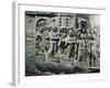 Cast of Trajan's Column, Detail of Embarking of Legions to Dacian War-null-Framed Giclee Print