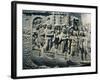 Cast of Trajan's Column, Detail of Embarking of Legions to Dacian War-null-Framed Giclee Print