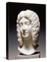 Cast Sculpture of Head of Roman Empress Julia Domna, Wife of Septimius Severus-null-Stretched Canvas