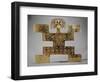 Cast Tumbaga Pectoral, from Huaca Del Dragon, Caldas, Colombia, Tolima Style-Pre-Columbian-Framed Giclee Print