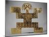 Cast Tumbaga Pectoral, from Huaca Del Dragon, Caldas, Colombia, Tolima Style-Pre-Columbian-Mounted Giclee Print