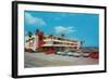 Castaway Beach Motel-null-Framed Art Print