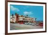 Castaway Beach Motel-null-Framed Art Print