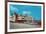 Castaway Beach Motel-null-Framed Art Print