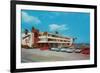 Castaway Beach Motel-null-Framed Art Print