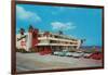 Castaway Beach Motel-null-Framed Art Print