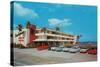 Castaway Beach Motel-null-Stretched Canvas