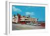 Castaway Beach Motel-null-Framed Art Print