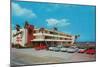 Castaway Beach Motel-null-Mounted Art Print