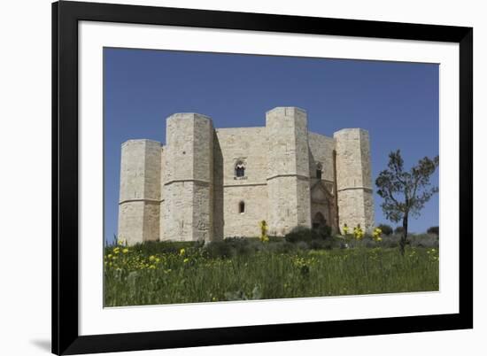 Castel Del Monte, Octagonal Castle, Built for Emperor Frederick Ii in the 1240S, Apulia, Italy-Stuart Forster-Framed Photographic Print